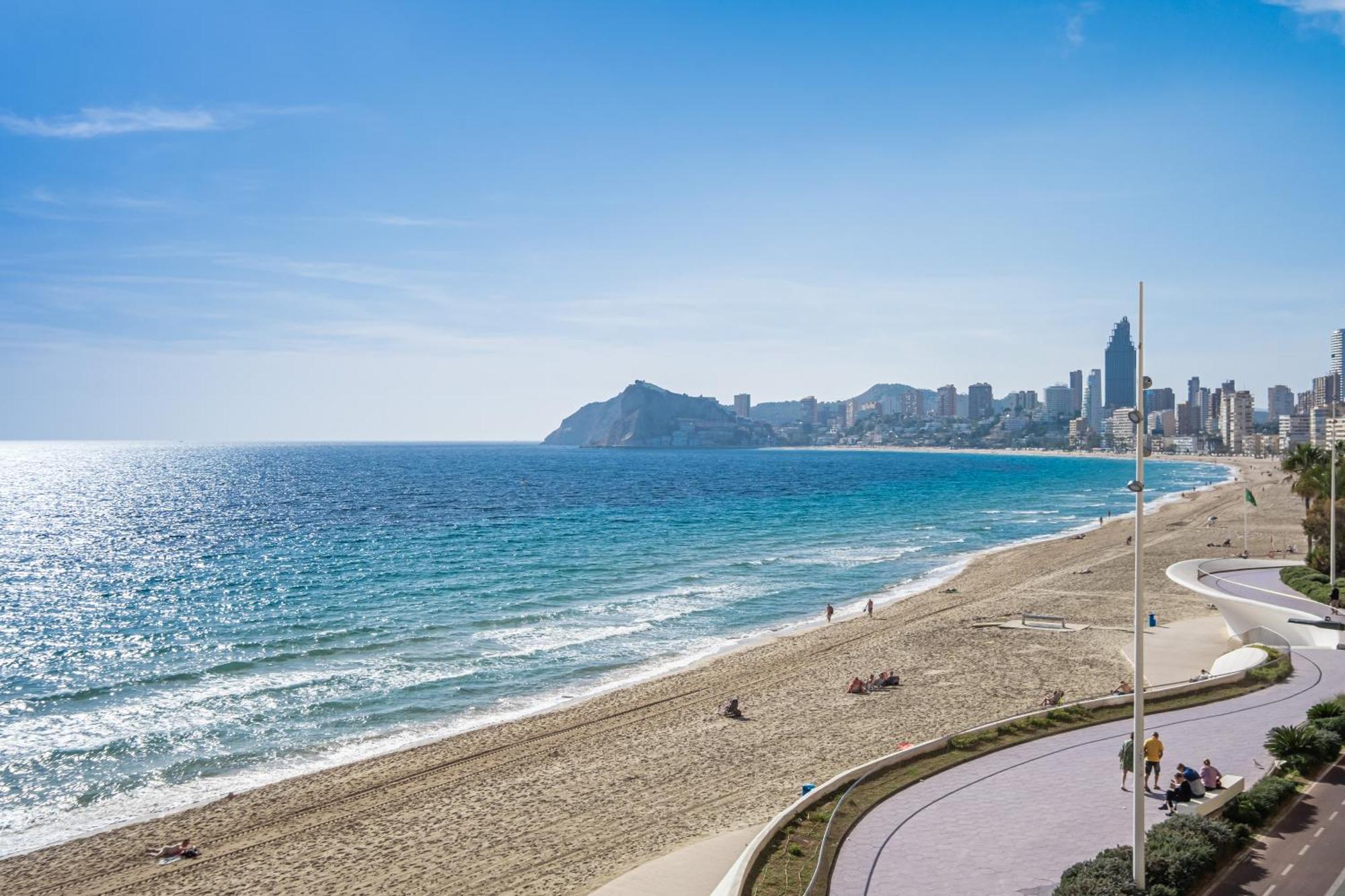 Benibeach 3-2-B Apartment Poniente Beach Benidorm Eksteriør bilde